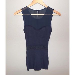 BCBG Sleeveless Blouse